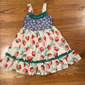 Matilda Jane Strawberry Crumble size 4 dress